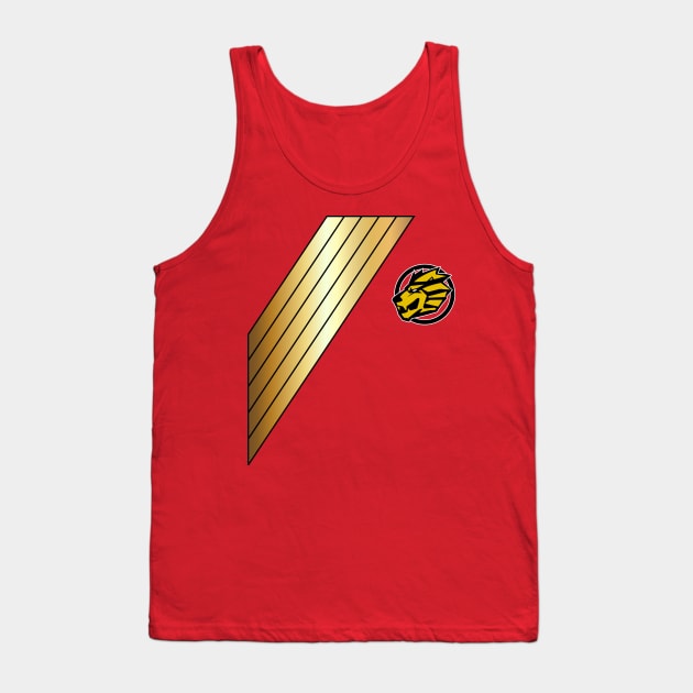 PR Wild Force Red Ranger Tank Top by mavgagliano